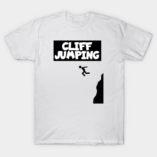 Cliff jumping T-Shirt by maxcode